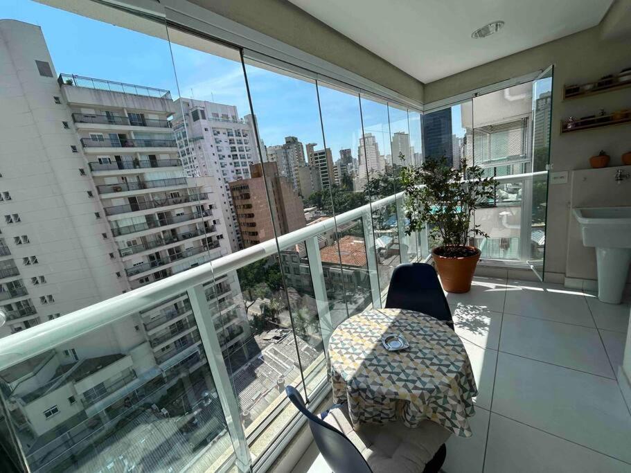 Au97 Rua Augusta Com Vista Urbana Nas Alturas Apartamento